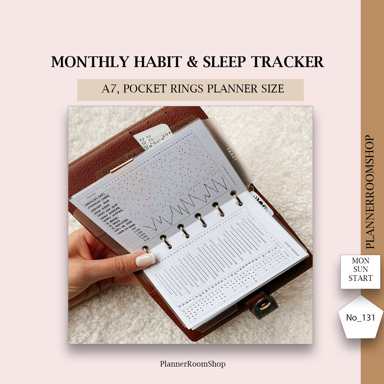  Pocket Bill Trackers Planner Insert Refill, 3.2 x 4.7 inches,  Pre-Punched for 6-Rings to Fit Filofax, LV PM, Kikki K, Moterm and Other  Binders, 30 Sheets Per Pack : Handmade Products