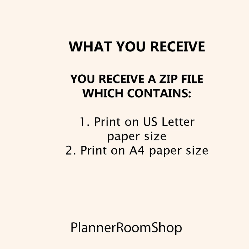 Weekly Printables Layout A7 Plus Pocket XL Planner Inserts | Etsy