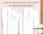 Printable to do pages, Inbox, HP Classic Inserts, Inbox Insert, Inbox Tracker Insert, To Do List Template, Task List, Get It Done List, 059