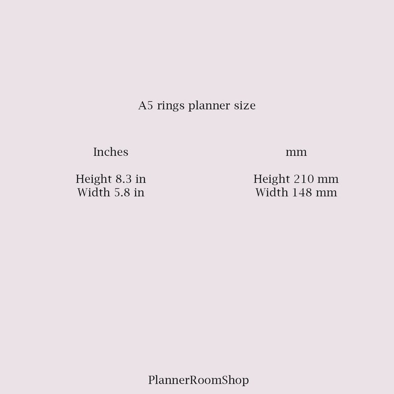 Printable Daily Planner A5 Planner Size Daily Schedule Etsy