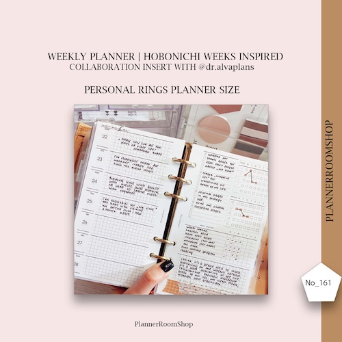 Hobonichi Weeks Inspired Printable Planner Insert Personal - Etsy