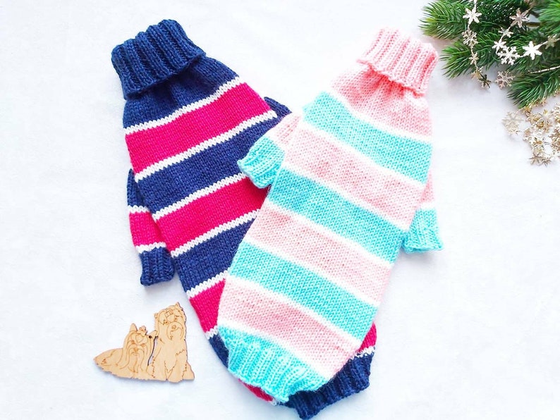 Dog sweaters for small dogs Chihuahua clothes XXS dog Etsy