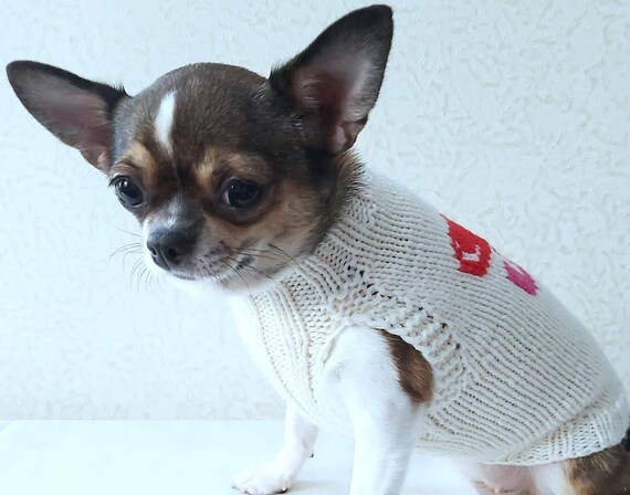 etsy custom dog sweaters