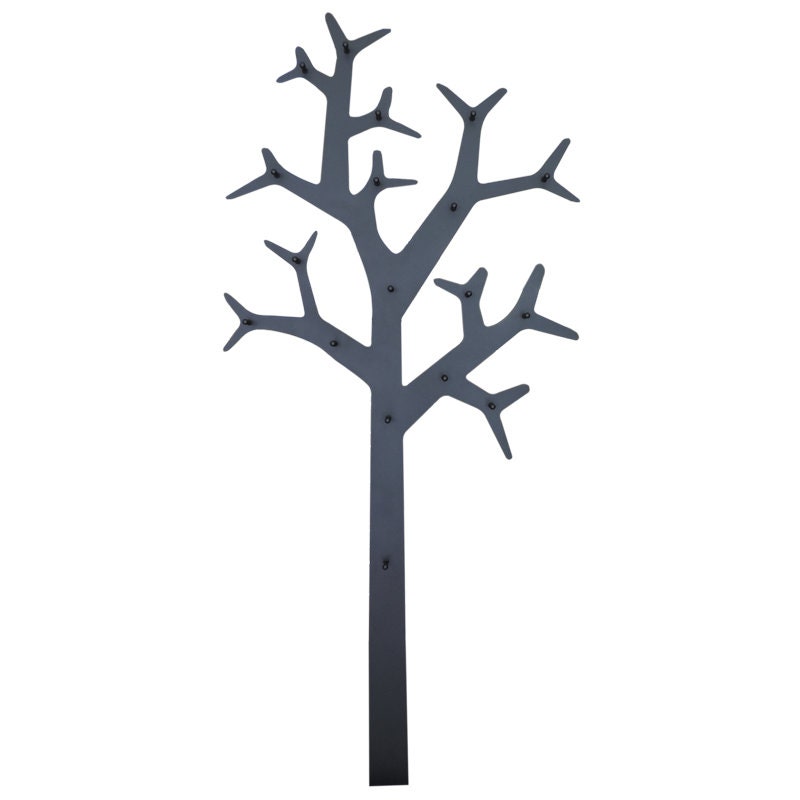 Coat hanger wall mount / metal tree / modern hanger / wall Etsy