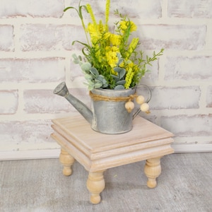 Square Riser...Farmhouse Tray...Square Stand...Farmhouse Decor...Decorative Riser...Distressed Stand...Farmhouse Riser