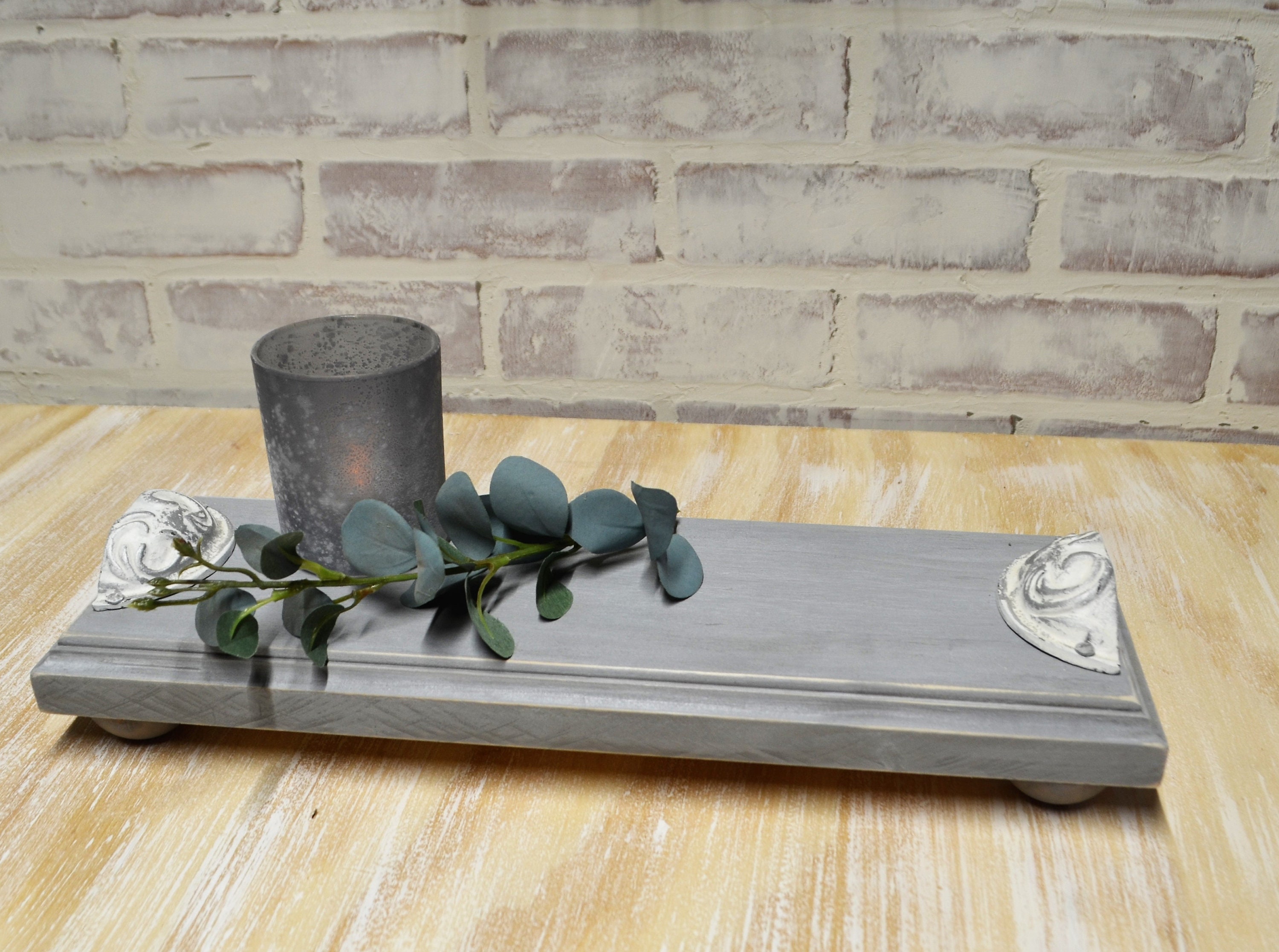 Gray Riser...farmhouse Wood Riser...rectangle - Etsy