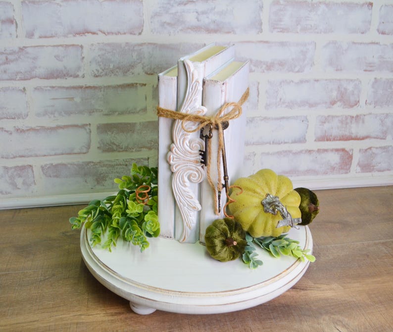 Farmhouse Book Bundle...fench Country Book Stack...shabby Chic...french