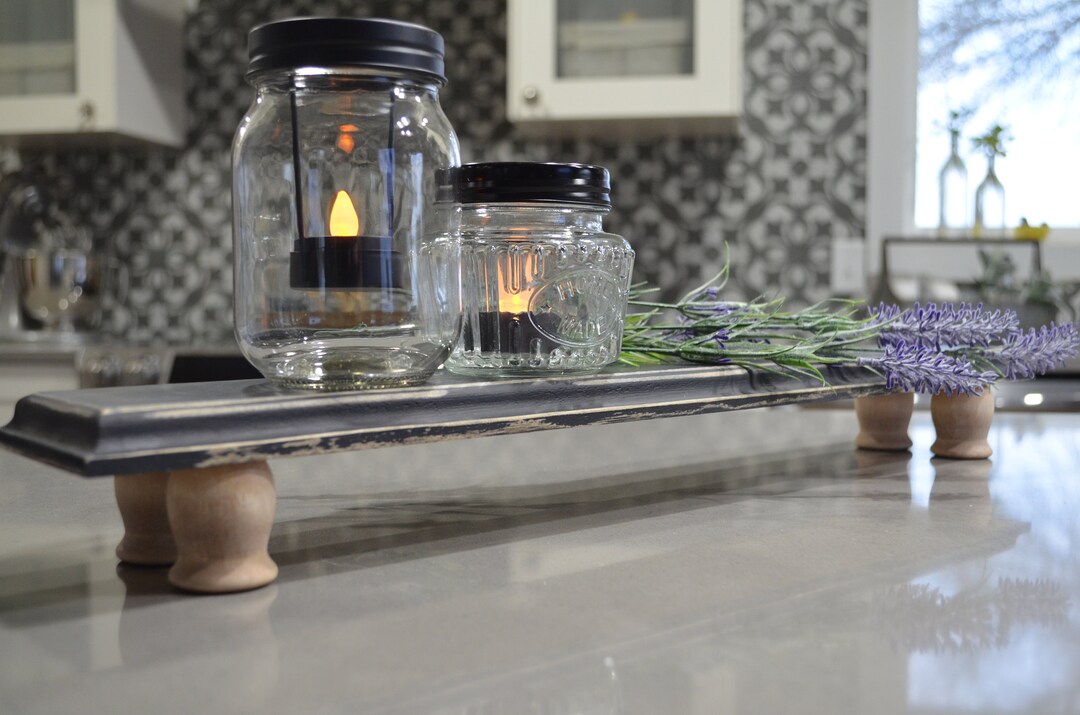 Wood Riser...farmhouse Riser...pedestal...mason Jar Stand...farmhouse ...