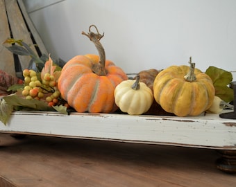 Farmhouse Wood Riser...White Riser...Wood Stand...FarmhouseTray...Rectangle Wood Riser...Farmhouse Kitchen Decor