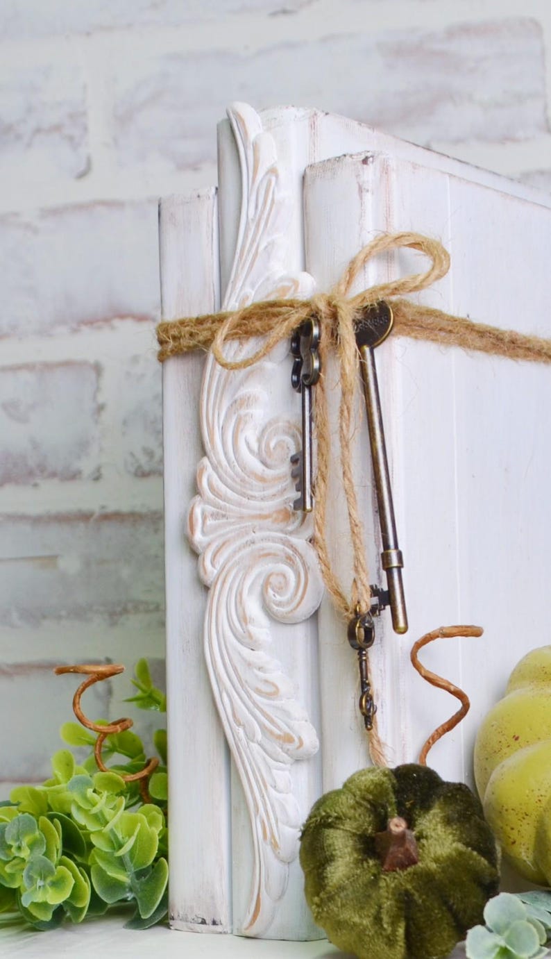 Farmhouse Book Bundle...fench Country Book Stack...shabby Chic...french