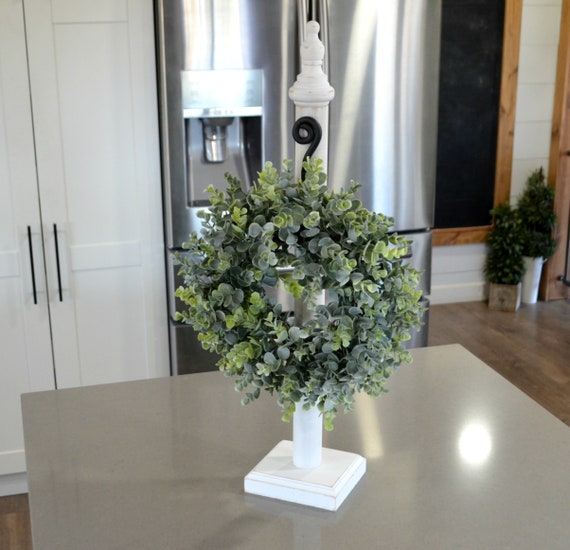 Counter Top Wreath Holder...Table Top Wreath Holder...Wreath Etsy