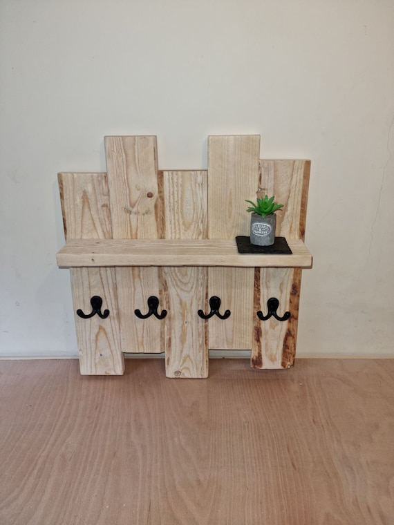 Shabby chic coat rack sales