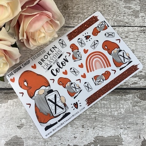 Recharge [Empty] Gonk / Gnome - Planner Stickers | Journalling / Bullet Journal (TGS0030)