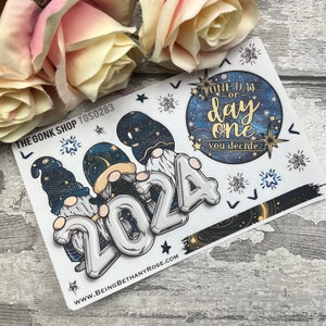 Stickers Gonk Bonne année 2024 (TGS0284)