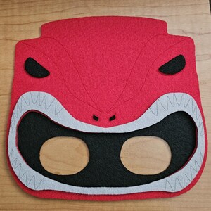 Rote Waldläufer Maske
