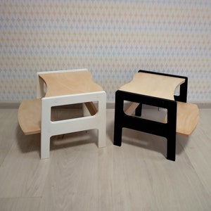 Toddler Step Stool,Bathroom Stool,Kids Step Stool, Montessori Learning Stool Kitchen Step Stool