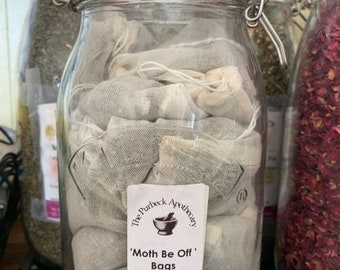 Six 'Moth Be Off' -  bags to repel moths