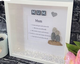Personalised New Home/ Thinking Of U/ Thank you/ Best Mum/ Birthday Framed Gift Personalised New Home/ Thinking Of U/ Thank you/ Best Mum/ Birthday Framed Gift
