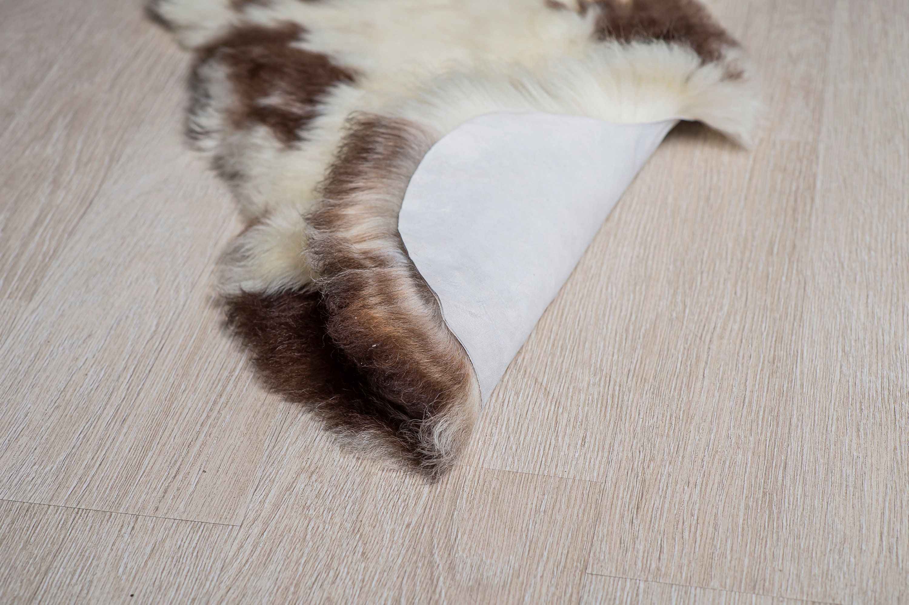 Natural Color Genuine Sheepskin 100% Lamb Sheepskin Rug - Curly Fur Rug ...