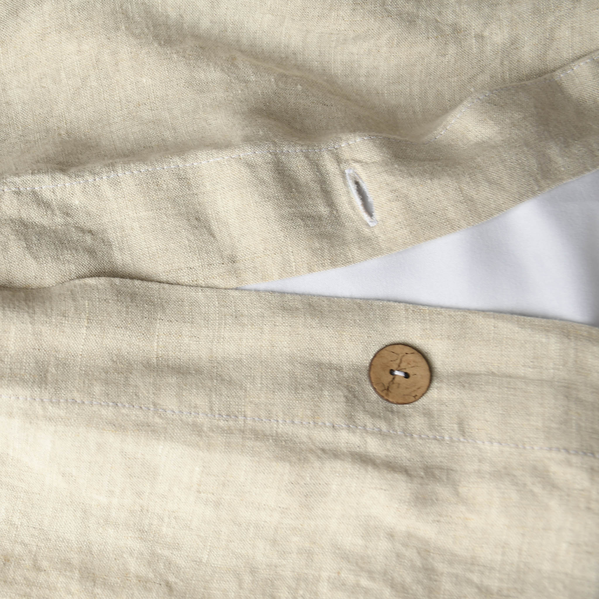 Linen Duvet Cover in Natural. Washed Linen Bedding. Rustic - Etsy