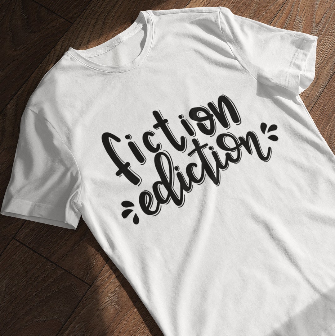Ediction FICTION EDICTION SHIRT / Books Lovers Gifts / Reading, Book Clubs ...