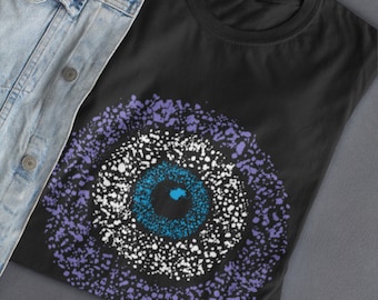 GRUNGE EVIL EYE Shirt / Greek Evil Eye (Mati) - Turkish Evil Eye / Aesthetic, Ancient Greece
