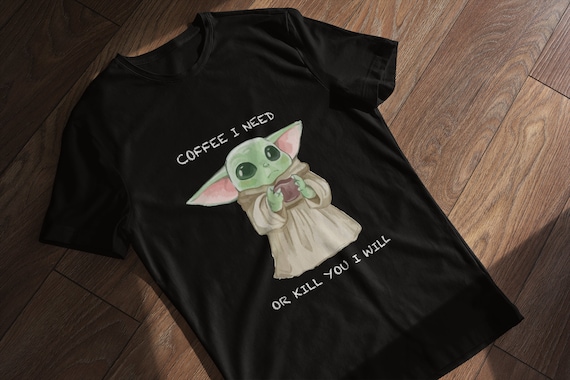 Etsy baby on sale yoda shirt