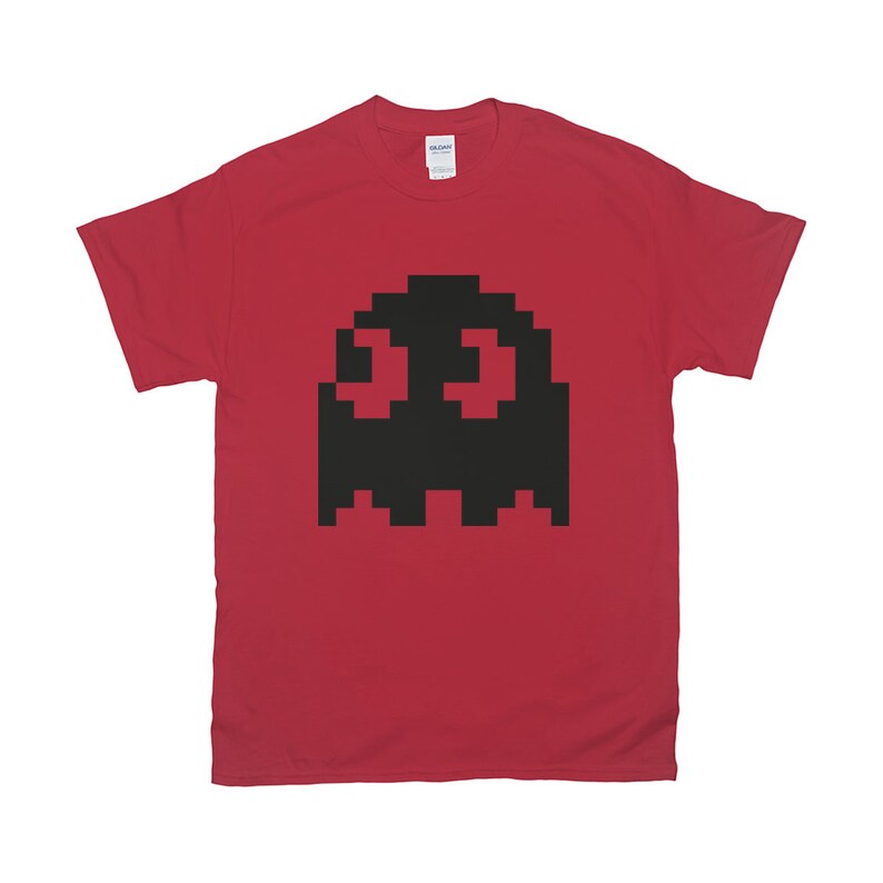PAC MAN SHIRT / Pac Man Ghost T-shirt / Video Games Gaming - Etsy
