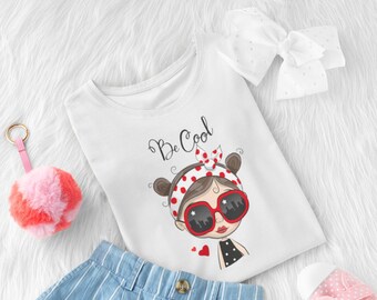 CAMISETA DE CRIANÇA BONITA/Legal – Camisa de gangue de garotas/Girl Power, Meninas Malvadas, Roupa de bebê menina, Roupas para crianças – bebês
