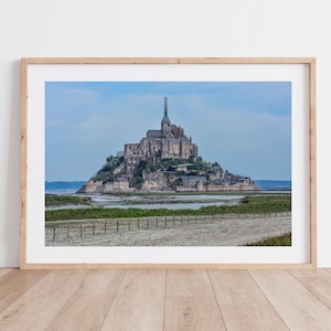 Photography - Mont Saint Michel in Normandy in France