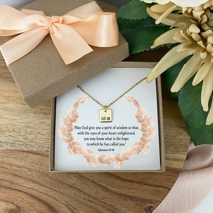 Confirmation Necklace, Girls Confirmation Gifts, Gift from Godparent, Confirmation Gift Girl from Parents, Confirmation Gifts for Girls