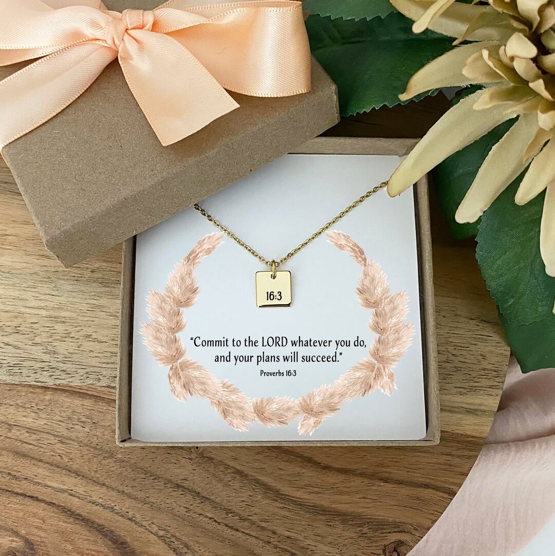 Religious Graduation Gift for Daughter Daughter Necklace Etsy
