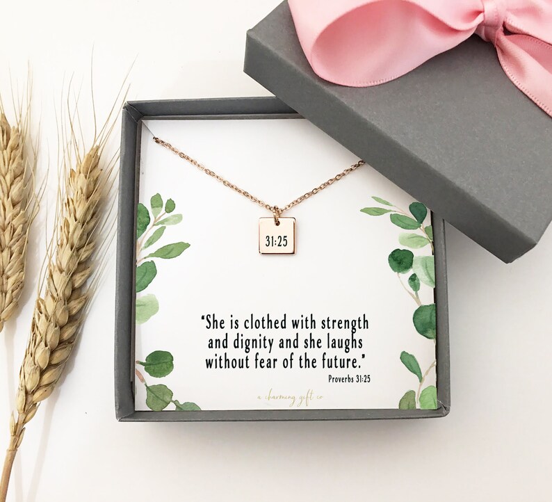 Protection Necklace Spiritual Jewelry Encouragement Gift Etsy