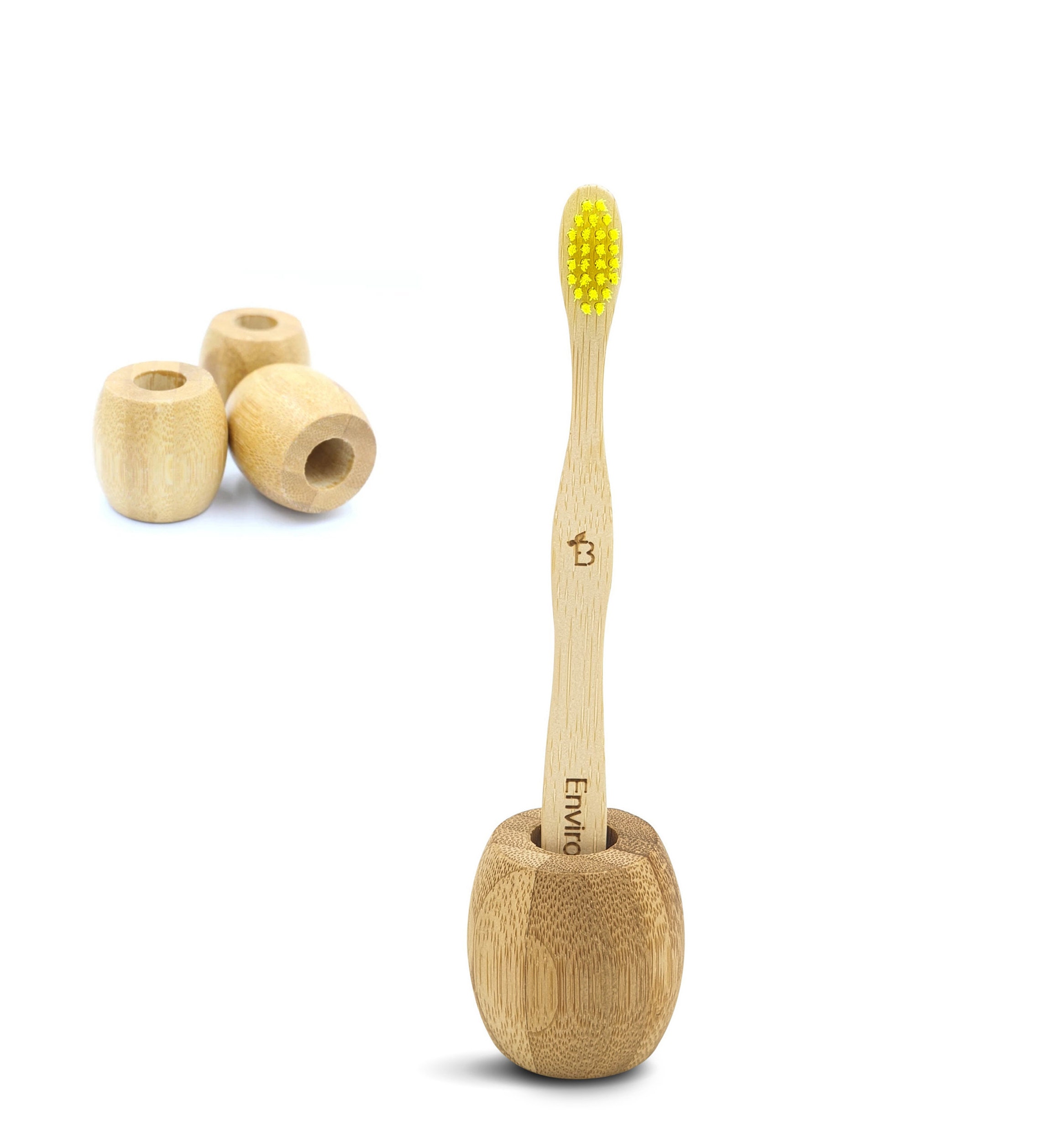 Bamboo Toothbrush Holder Bamboo Toothbrush Stand Wooden Etsy UK