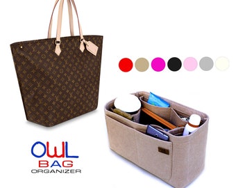 Handbag Organizer For Louis Vuitton Alma MM Bag with Double Bottle Holders