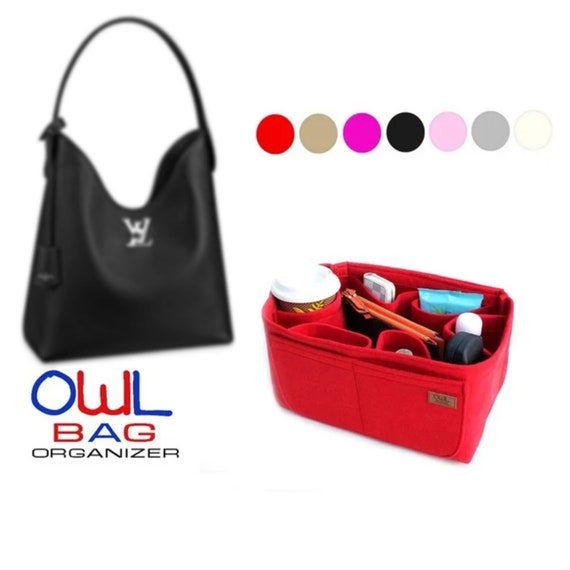 Lock me Hobo bag organizer lockme hobo bag insert bag purse insert bag insert felt bag insert bag storage purse organizer tote insert