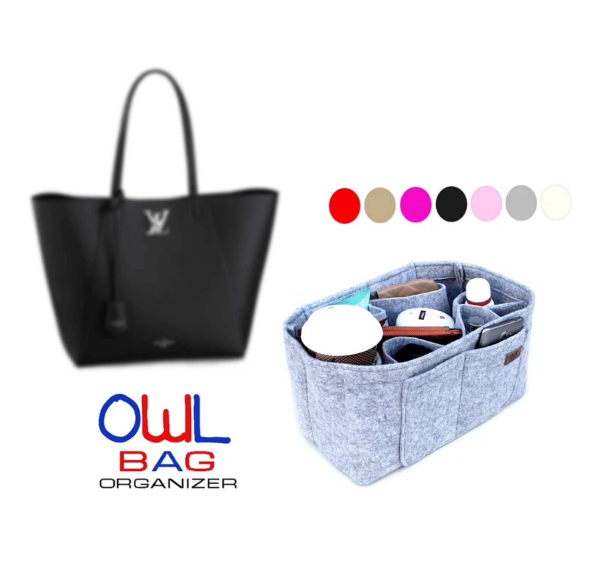 Lockme Cabas Bag Organizer Lock Me Cabas Bag Insert Handbag 