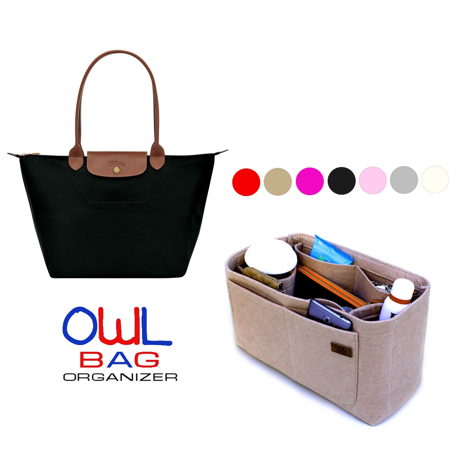 Organisateur Longchamp Organisateur pour Longchamp Etsy France