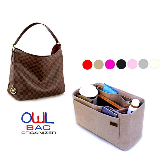 Louis Vuitton Delightful Organizer Insert, Bag Organizer with Laptop  Compartment and Single Bottle Holder