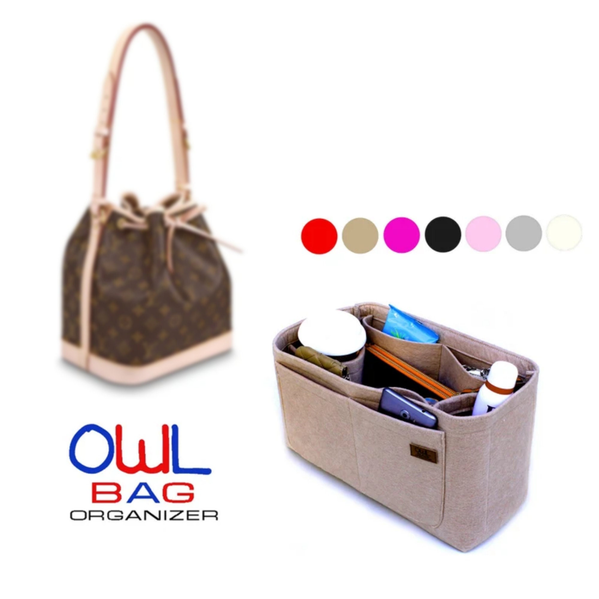 Bag and Purse Organizer with Regular Style for Louis Vuitton Petit