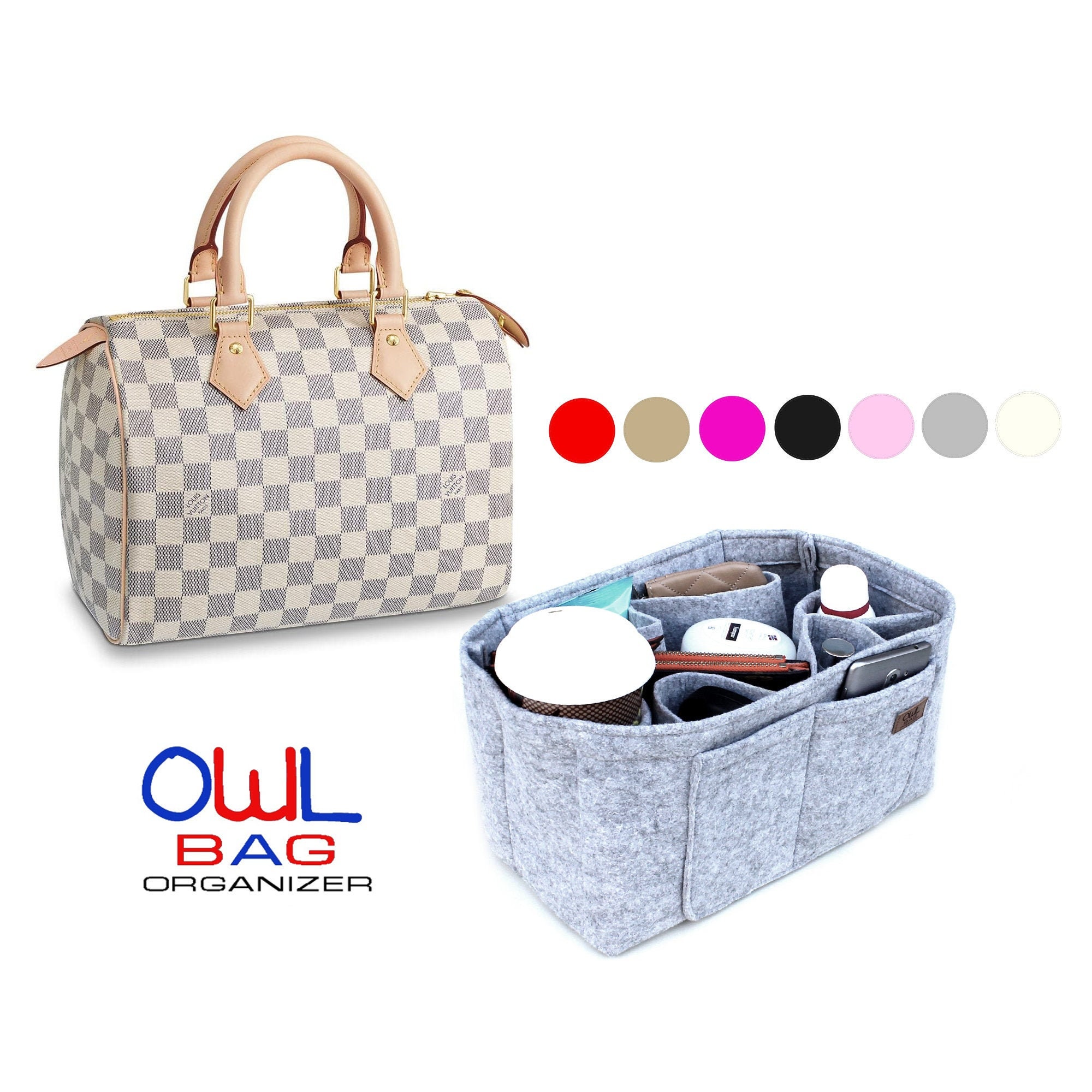 Bag Organizer Insert for Louis Vuitton Speedy 30 – Luxegarde