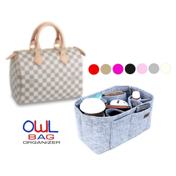 Louis Vuitton Speedy Organizer Insert, Bag Organizer with Single Bottle  Holder