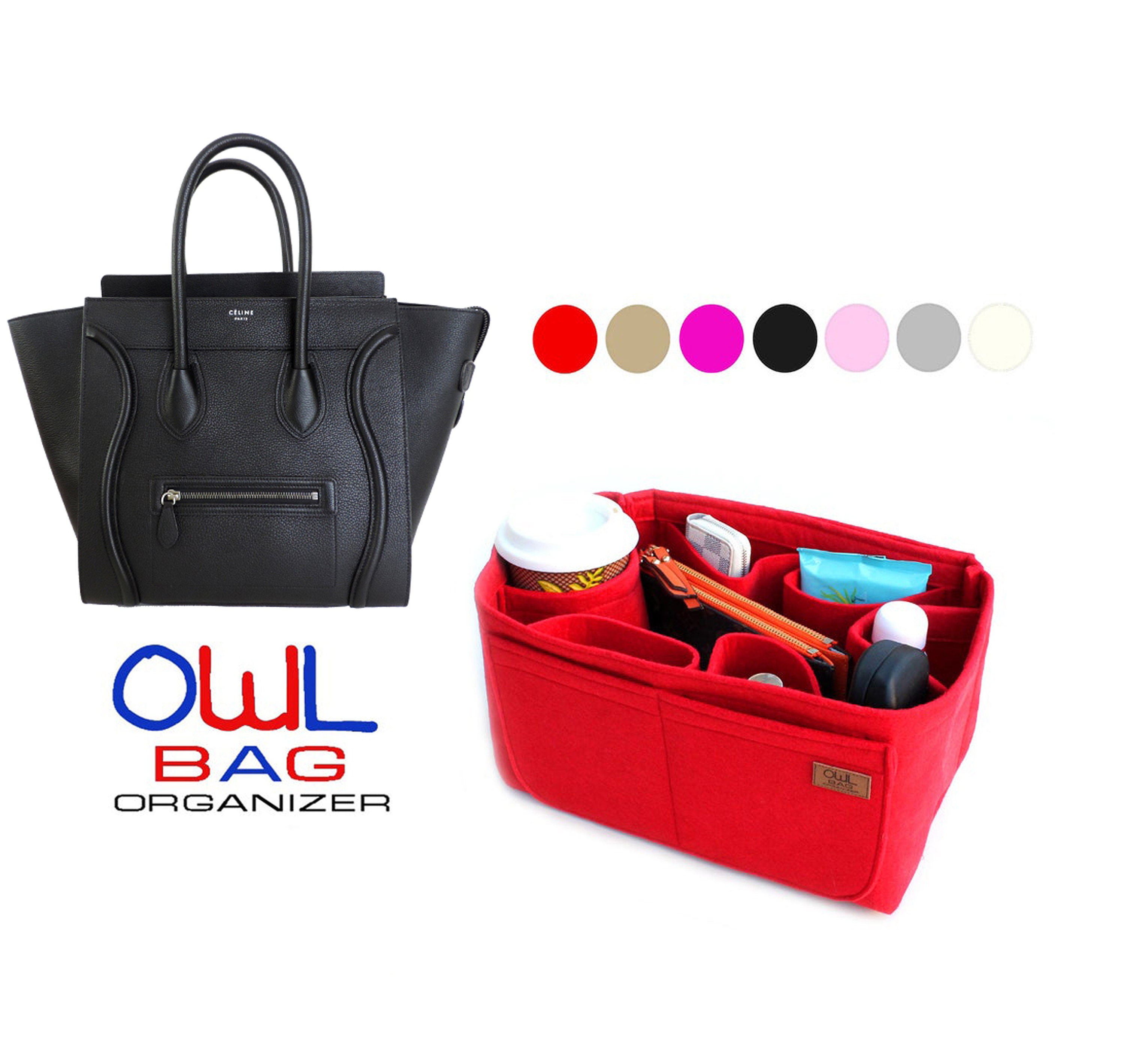 5 Colors Felt Purse Organizer Insert Handbag Organizer Inside