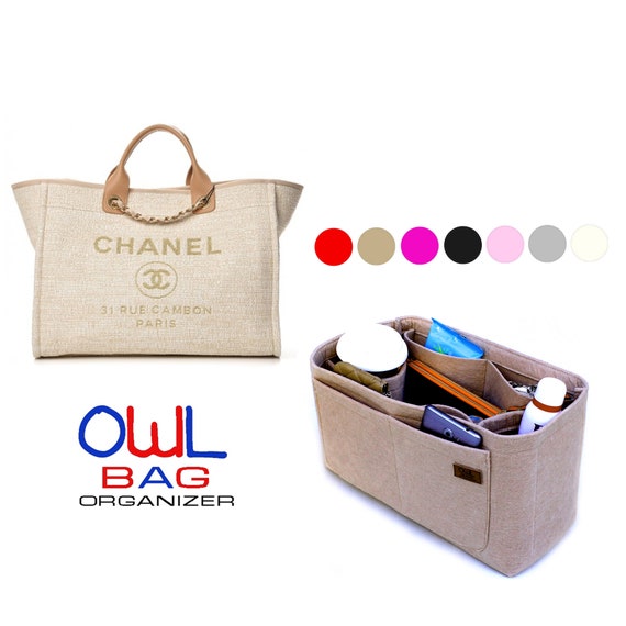 chanel deauville tote organizer