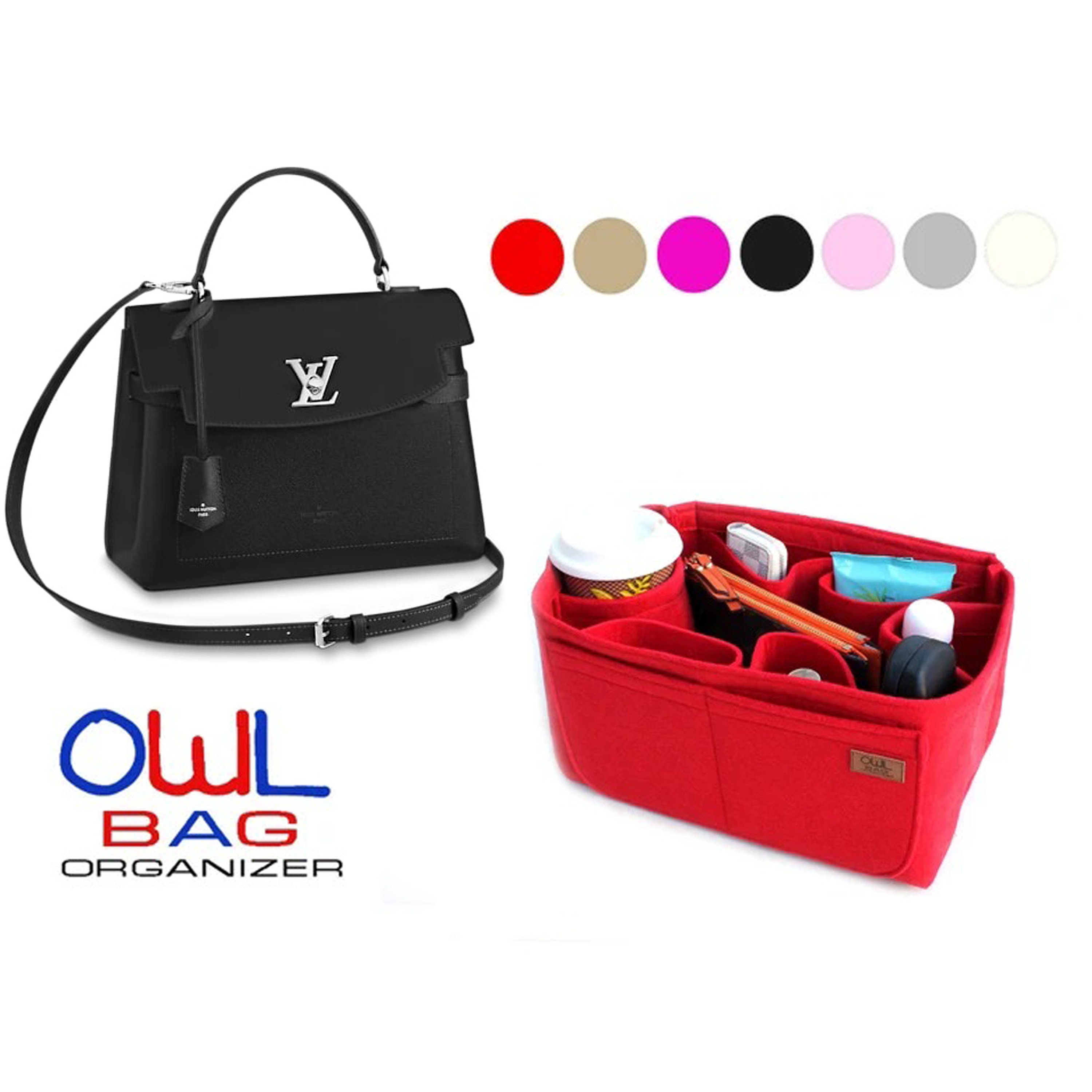 1-127/ LV-MyLockMe-Pochette-U) Bag Organizer for LV Mylockme Chain Pochette  - SAMORGA® Perfect Bag Organizer