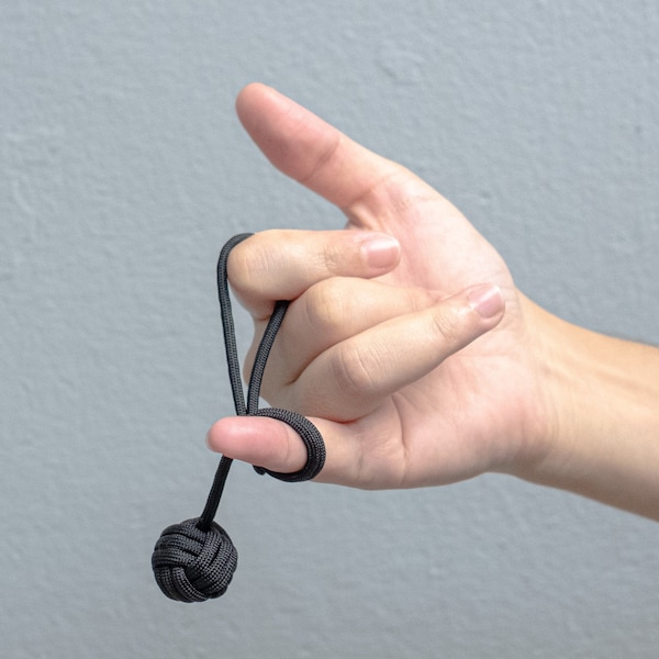 Finger Poi Paracord Skilltoy | Begleri Alternative | Anti Stress Toy