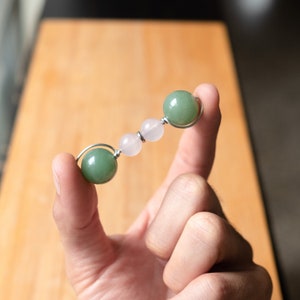 Stimulatiespeeltje voor ondersteuning bij het plukken van haar en huid | Crystal Roller Fidget-speeltje en spinner