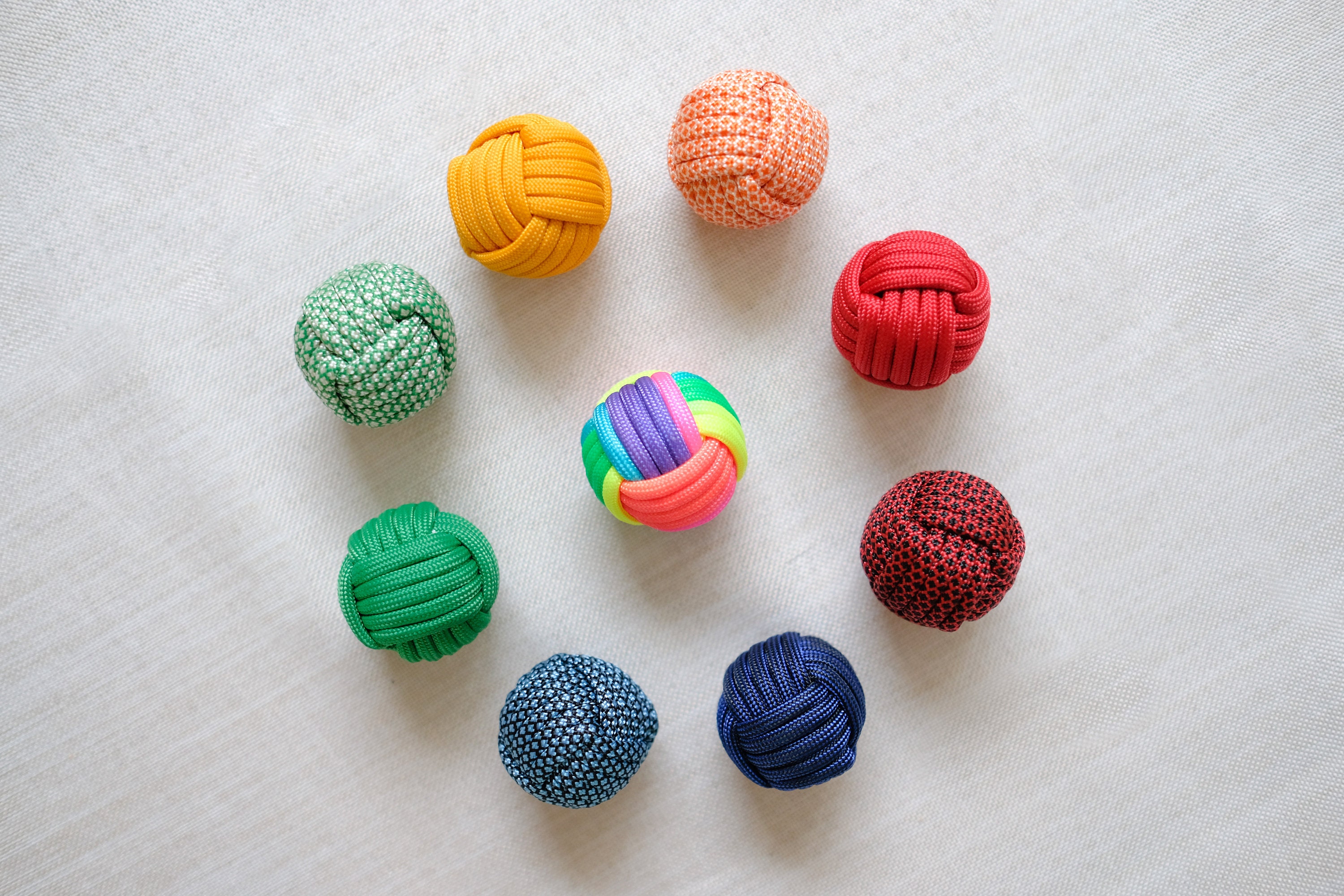 Heavy Paracord Baoding Balls Handcrafted Meditation Balls Etsy
