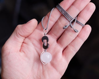 Coworker Gift | Stim Toy Necklace for Restless Hands | Personalized Tactile Necklace Fidget and Spinner