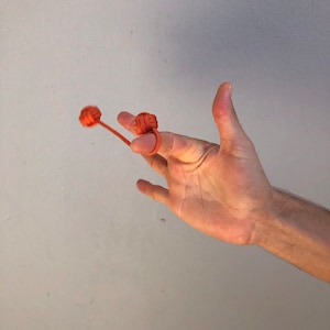 Monkeyfist Begleri | Greek Toy | Komboloi Derivative | Stress Toy | Finger Coordination